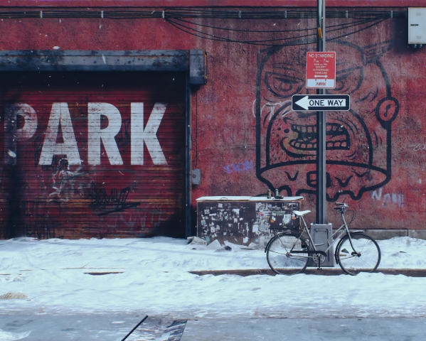 Alleys in New York City